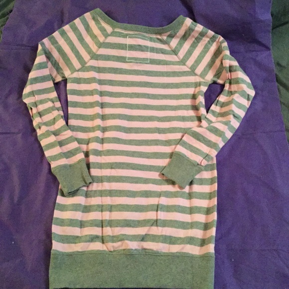 LAST CHANCE VS PINK striped sweatshirt tunic XS - Picture 4 of 4
